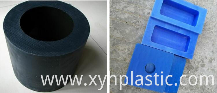 Blue Mc Cast Nylon Round Bar